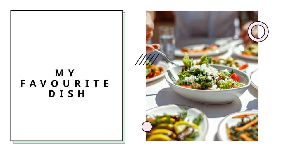 ProjectMy favorite dish