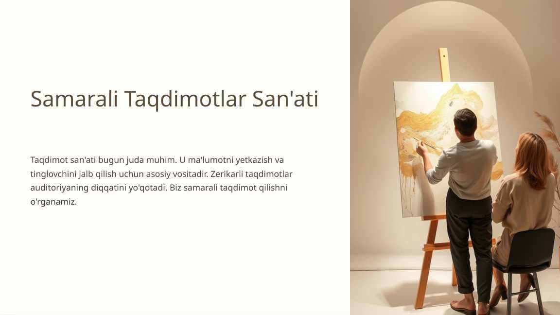 Samarali Taqdimotlar San'ati