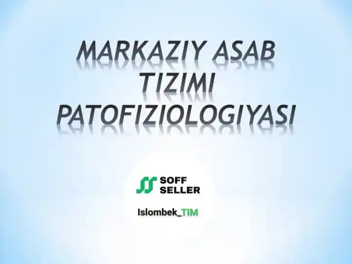 Markaziy asab tizimi patofiziologiyasi