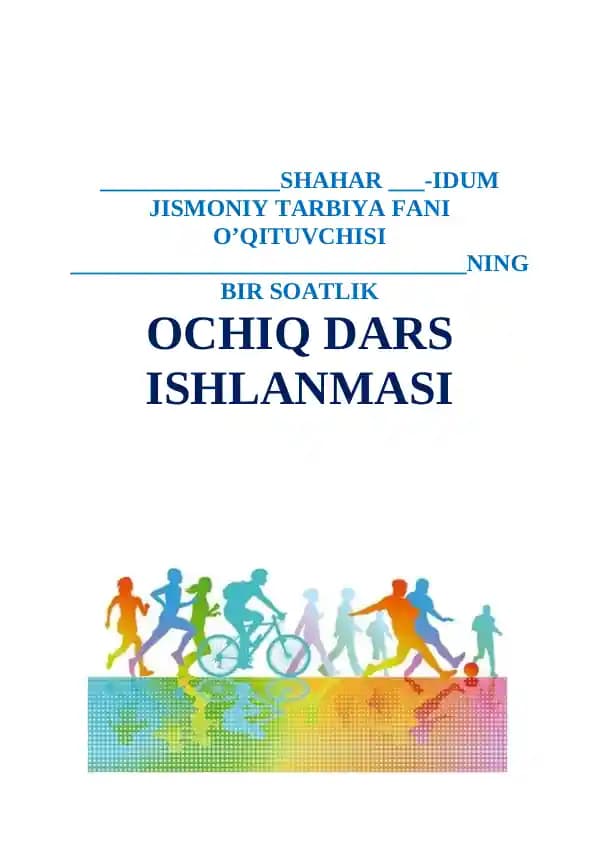jismoniy tarbiya 8-sinf ochiq dars
