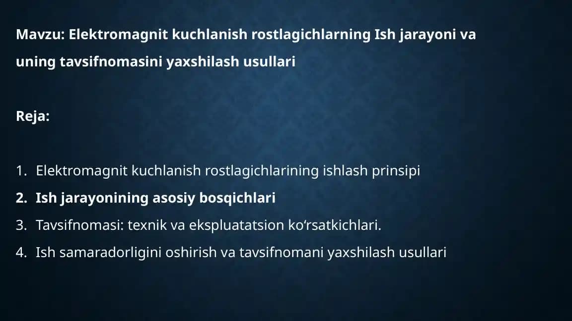 Elektromagnit kuchlanish