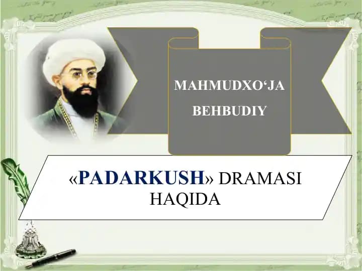 PADARKUSH DRAMASI
