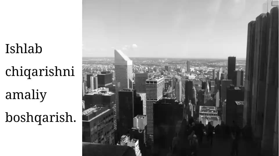 Qurilishni boshqarishning an'anaviy kontseptsiyasi