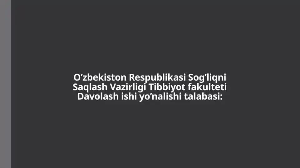Monogen kasalliklar