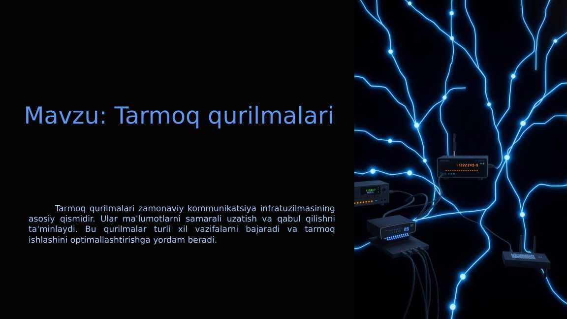 Tarmoq qurilmalari