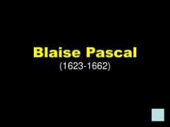 blaise pascal