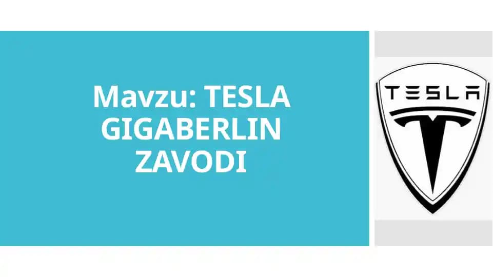 TESLA GIGABERLIN ZAVODI