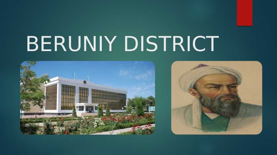 BERUNIY DISTRICT