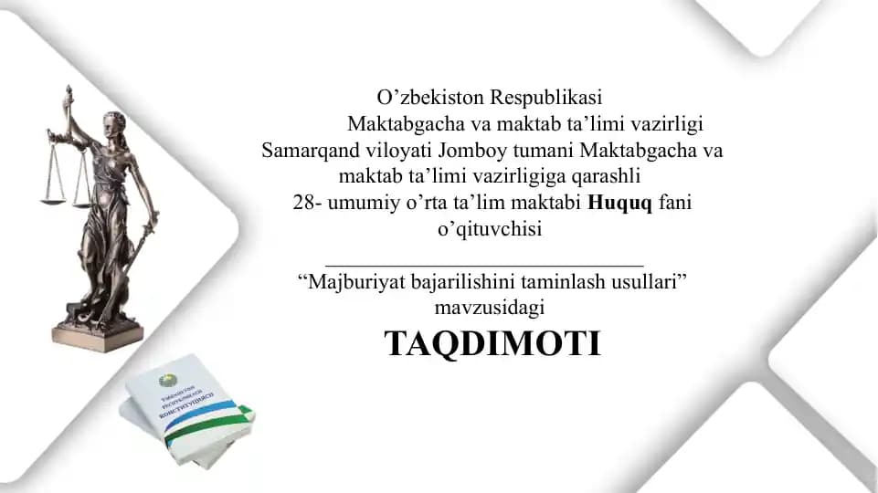 Metodik qo'llanma