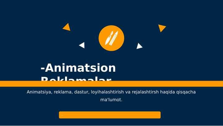 Animatsion Reklamalar-