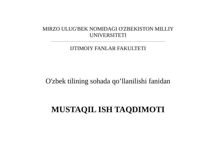 XX asr O'zbek adabiyotining til xususiyatlari