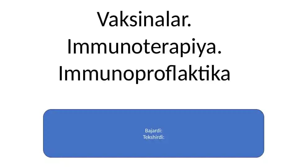 Vaksinalar