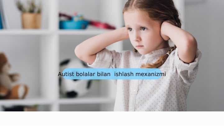 Autist bolalar bilan  ishlash mexanizmi