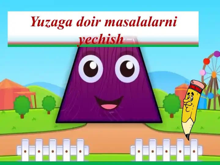 yuzaga doir masalalar