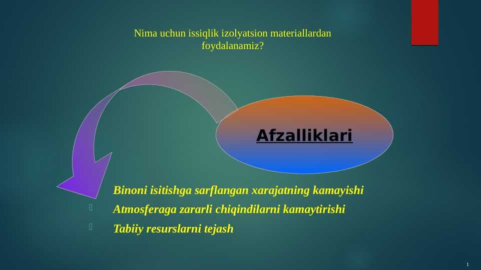 qurilish  materiallarining iqtisodiy samaradorligi