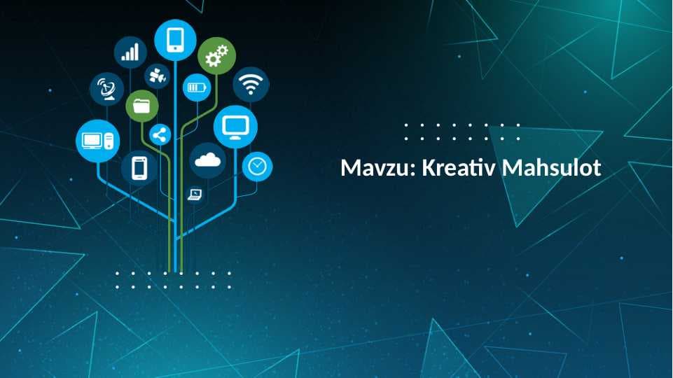 Kreativ Mahsulot