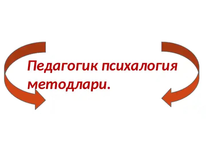 Pedagogik psixologiya metodlari