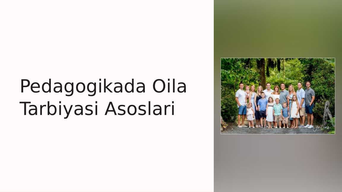 Pedagogikada Oila tarbiyasi asoslari_1