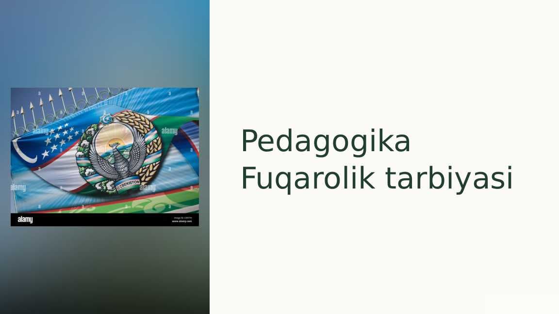 Pedagogikada Fuqarolik tarbiyasi_1
