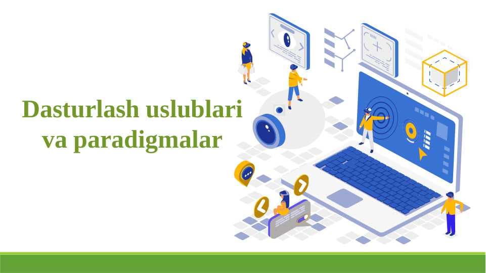 Dasturlash uslublari va paradigmalar