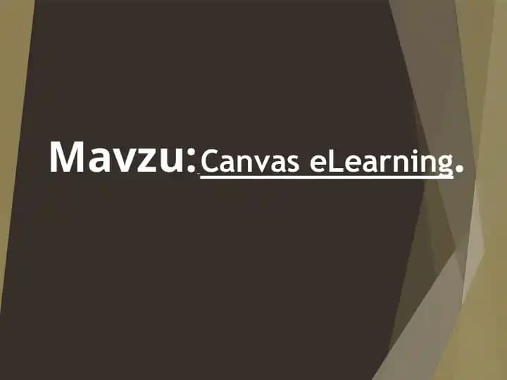 Canvas eLearning