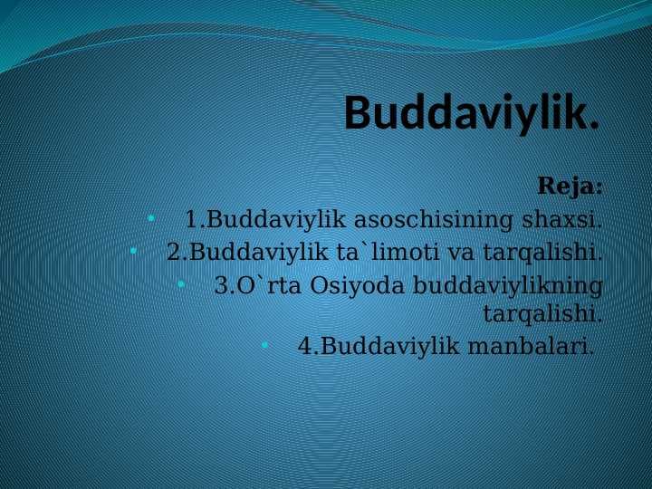 Buddaviylik