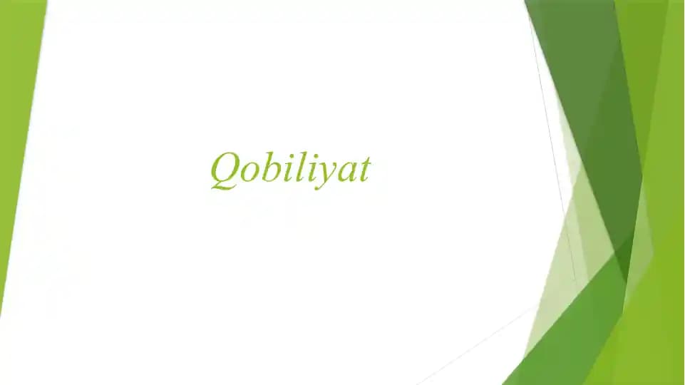 Qobiliyat