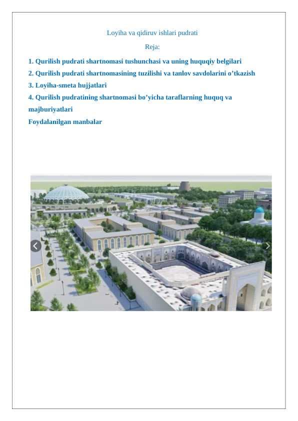 Loyiha va qidiruv ishlari pudrati 24
