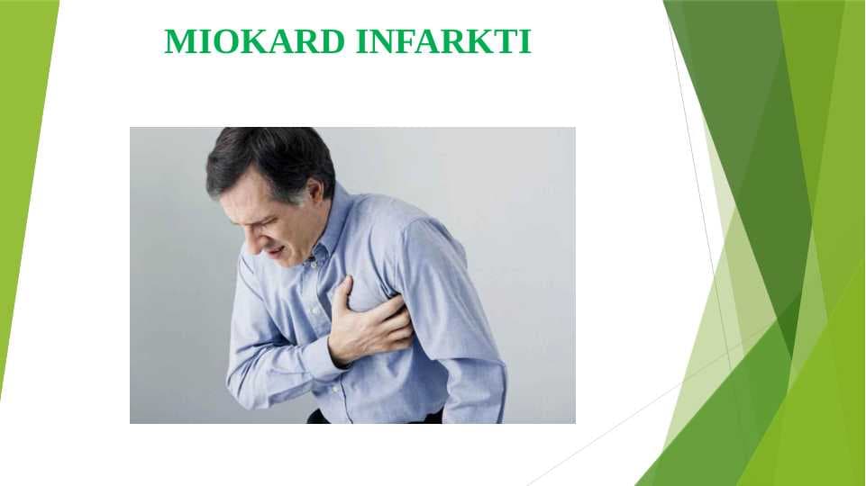 Miokard infarkti