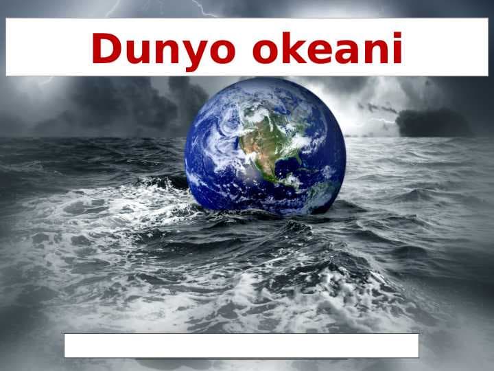 Dunyo okeani