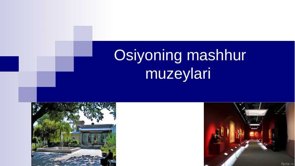 Osiyoning mashhur muzeylari 24