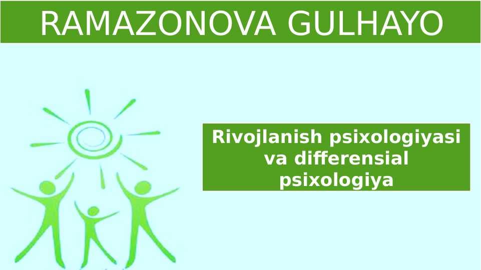 Yetuklik va keksalik davrining psixologik xususiyatlari