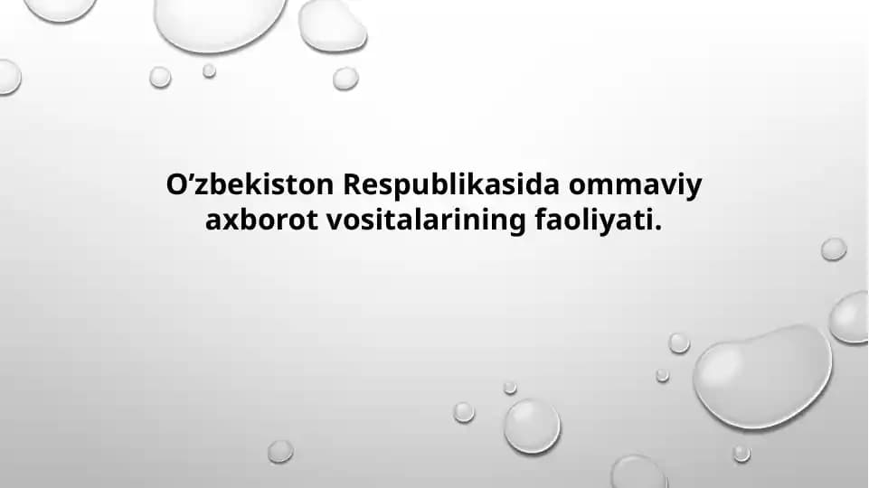 Ommaviy axborot vositalari