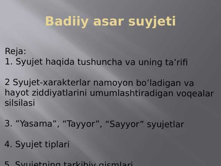 Badiiy asar suyjeti