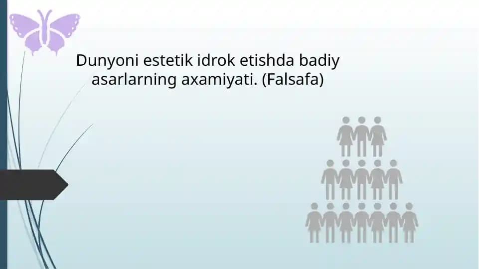 Estetik Idrok Etishning Falsafiy Asoslari