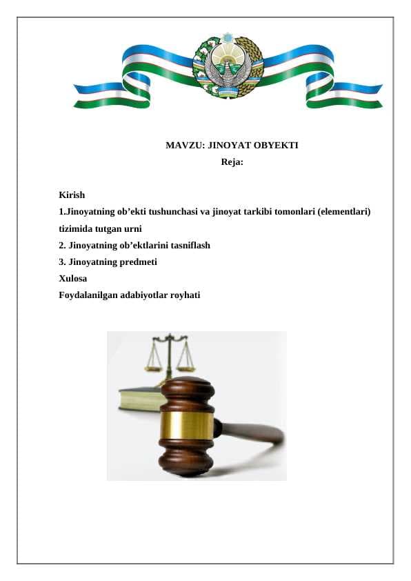 Jinoyat obekti 24