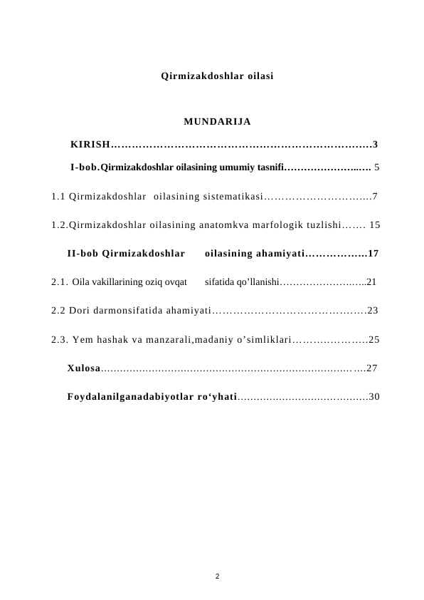 Qirmizakdoshlar oilasi