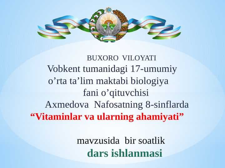 vitaminlar