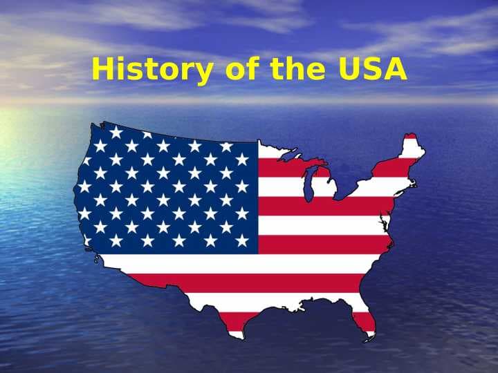 History of USA