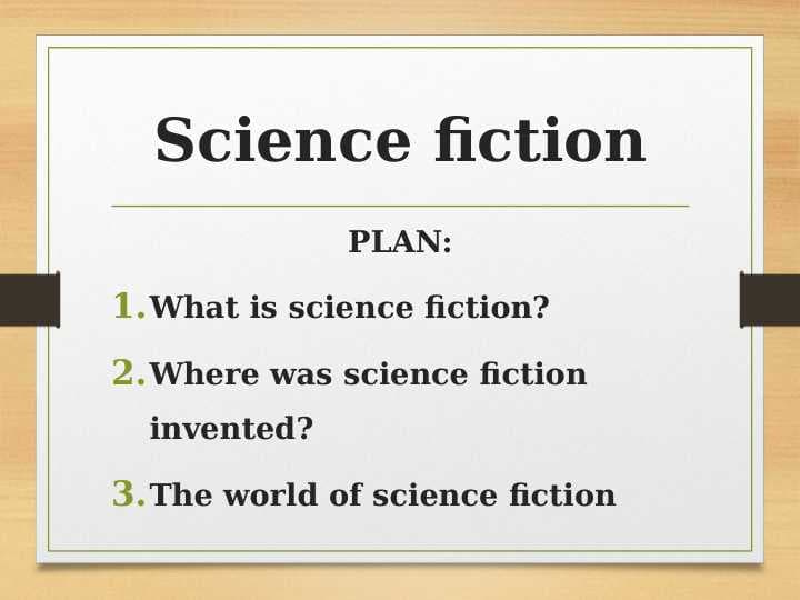 Science fiction