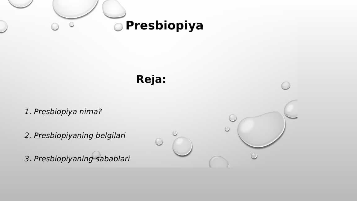 Presbiopiya
