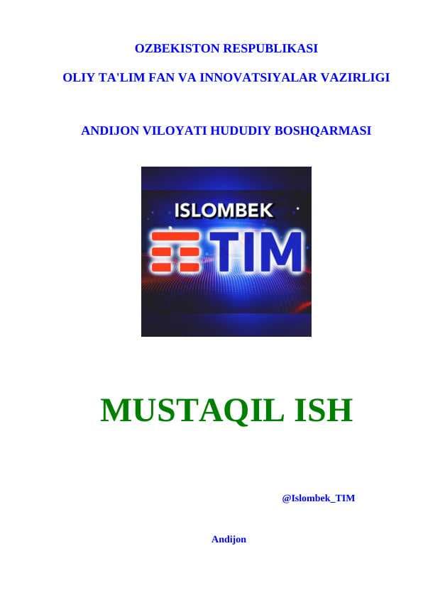 Parametrik ko’rinishda berilgan funksiyalarni tekshirish