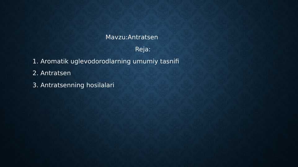 Antratsen
