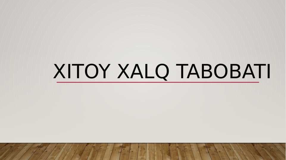 Xitoy xalq tabobati