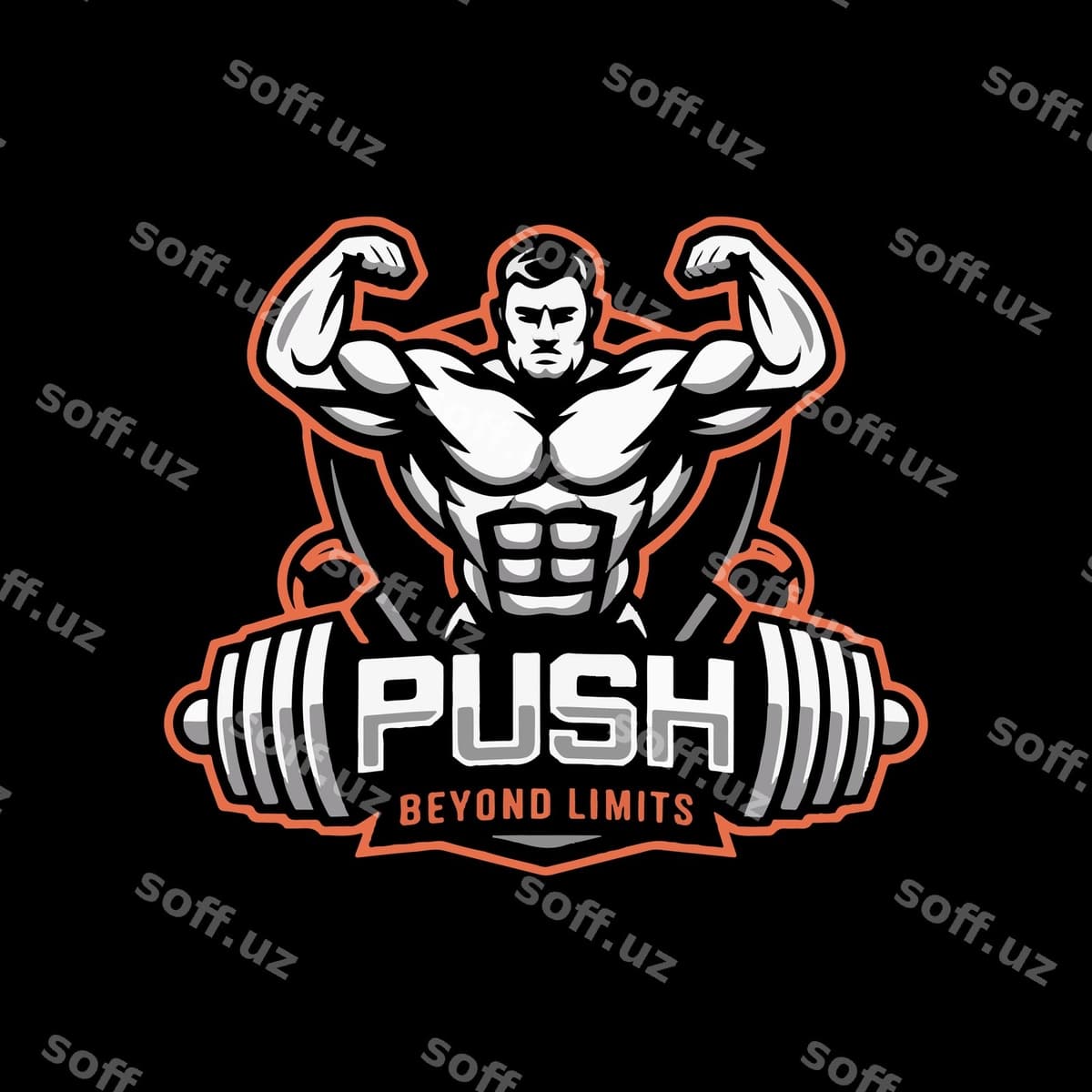 Fitness futbolka dizayn jim | Fitness t shirt design gym