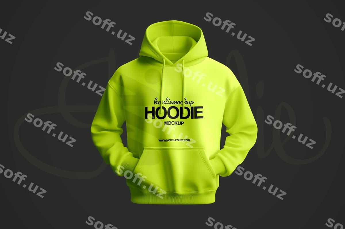 Hoddie maketi psd fayli bepul yuklab olish | Free hoddie mockup psd file free download