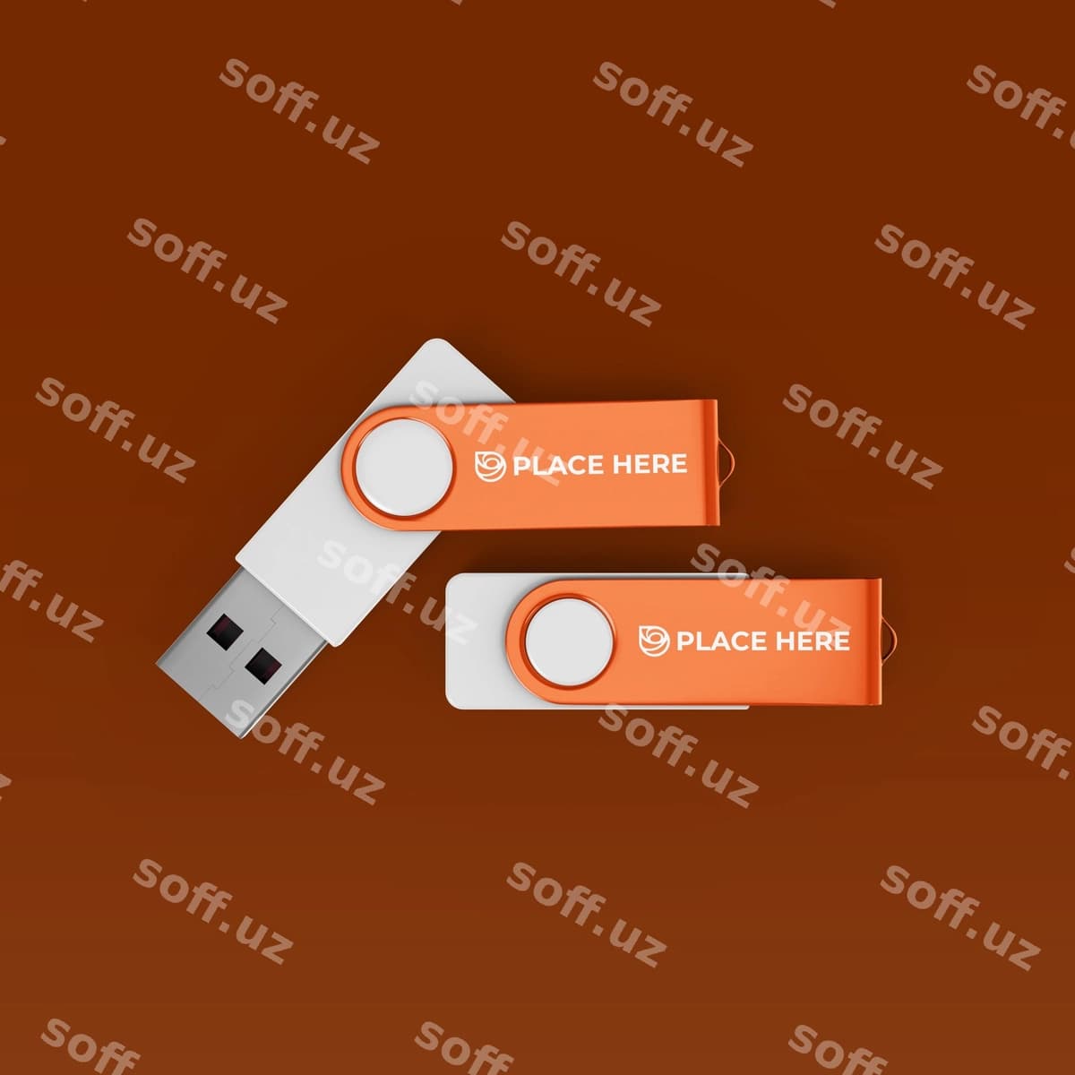 Bepul psd 2 USB namuna | Free psd 2 usb mockup