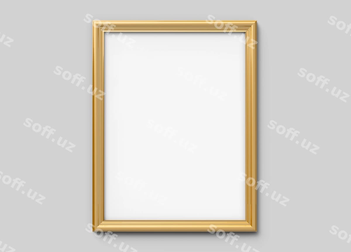 Oltin rasm ramkasi | Golden picture frame