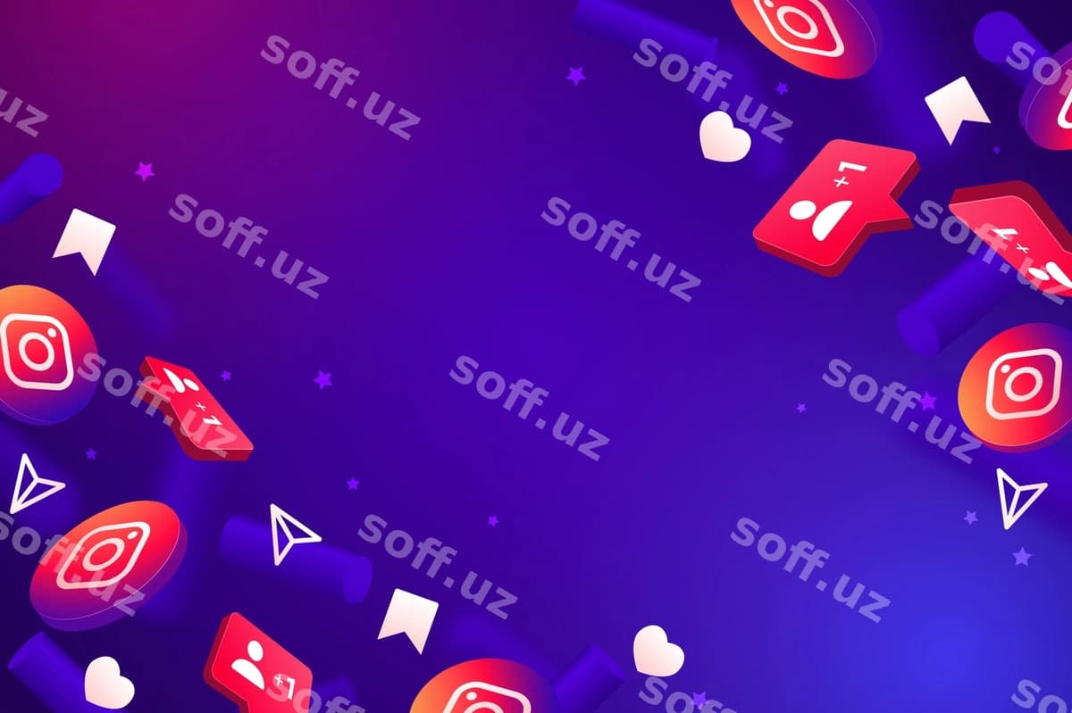 Gradient Instagram fon | Gradient instagram background