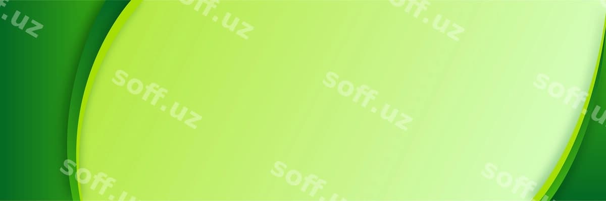 Yashil abstrakt banner foni | Green abstract banner background